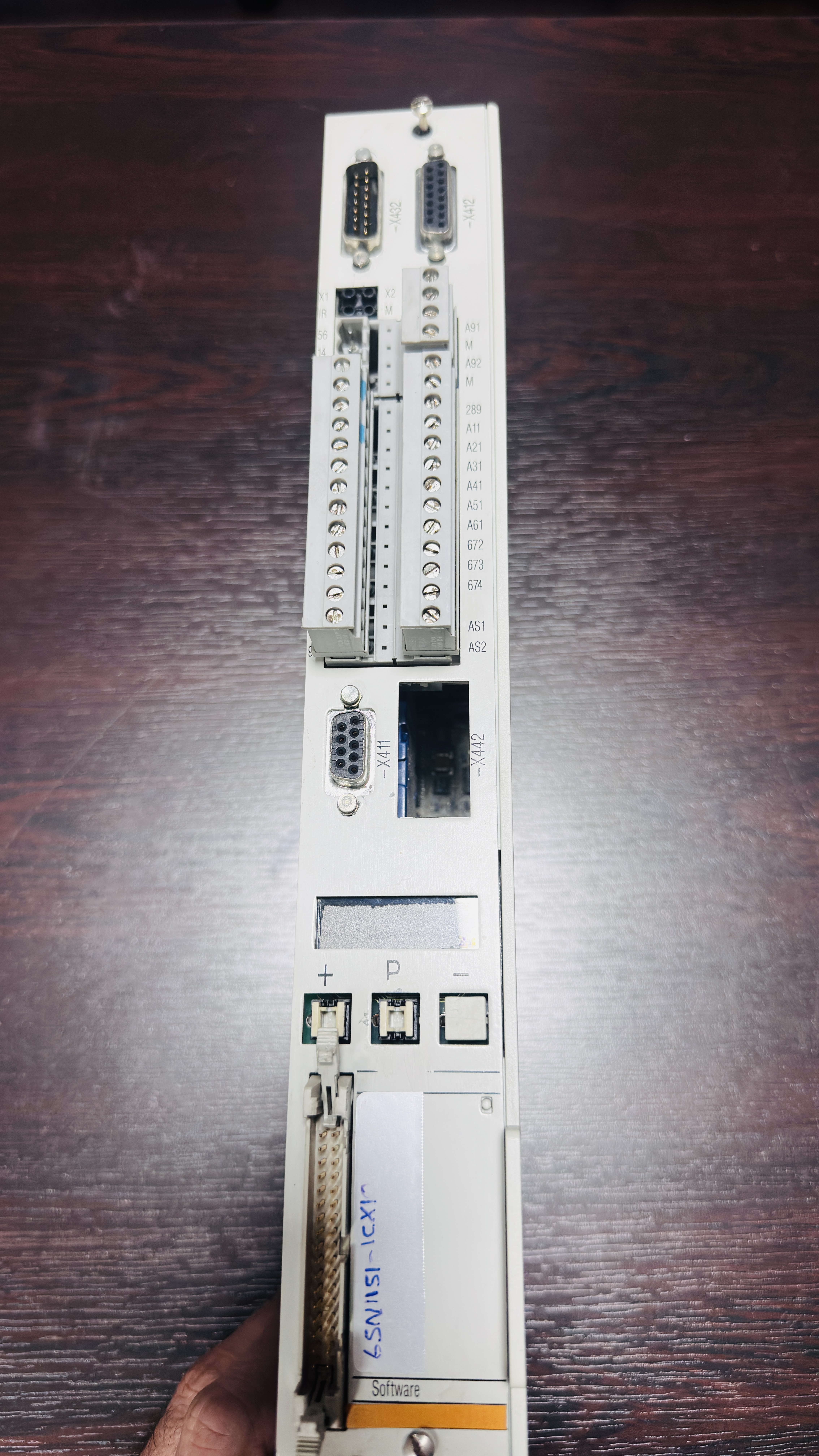 6SN1151-1CX10-2AB0 SIEMENS SIMODRIVE 611 KONTROL MODÜL