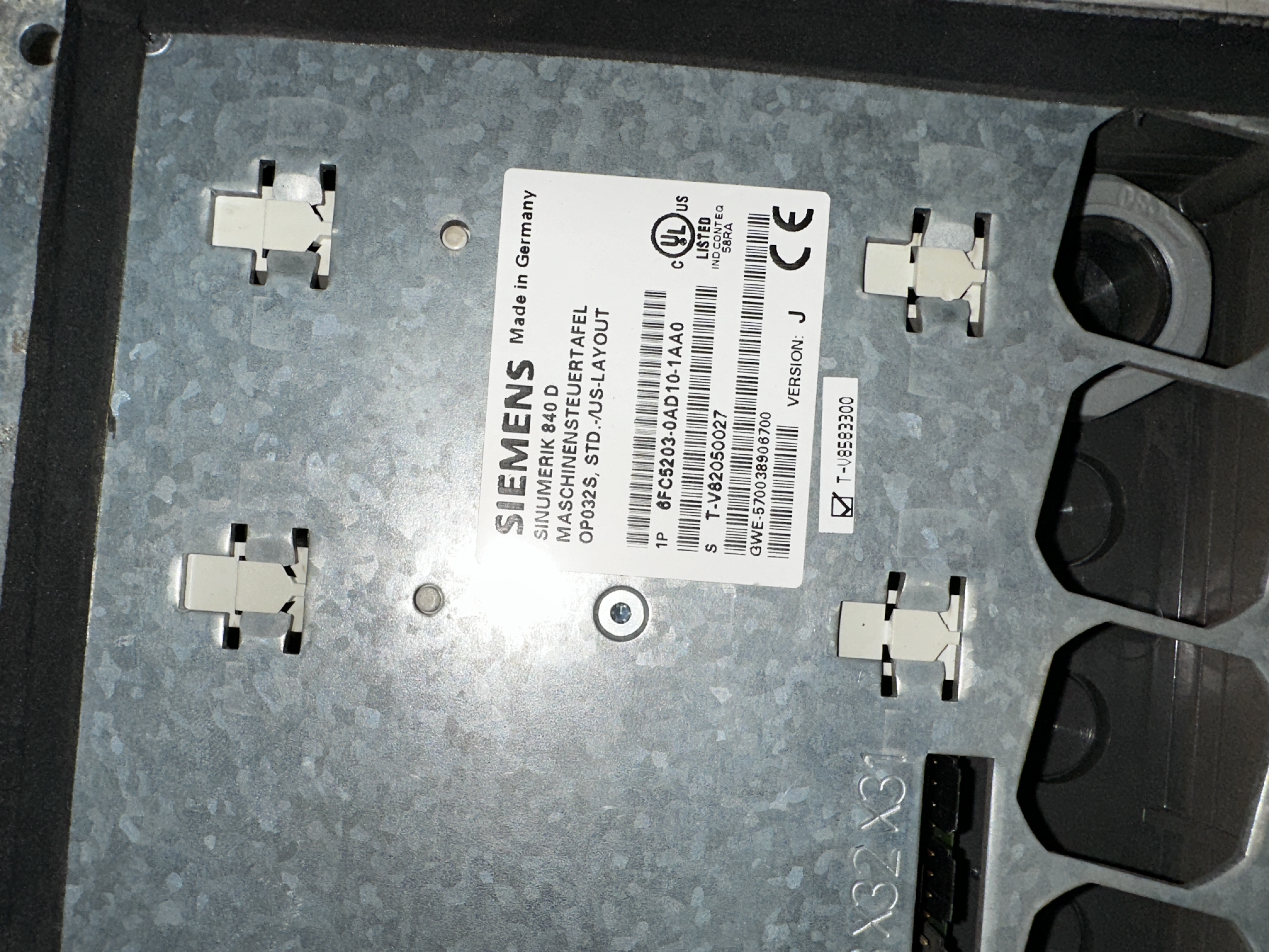 6FC5203-0AD10-1AA0 SİEMENS KEYBOARD