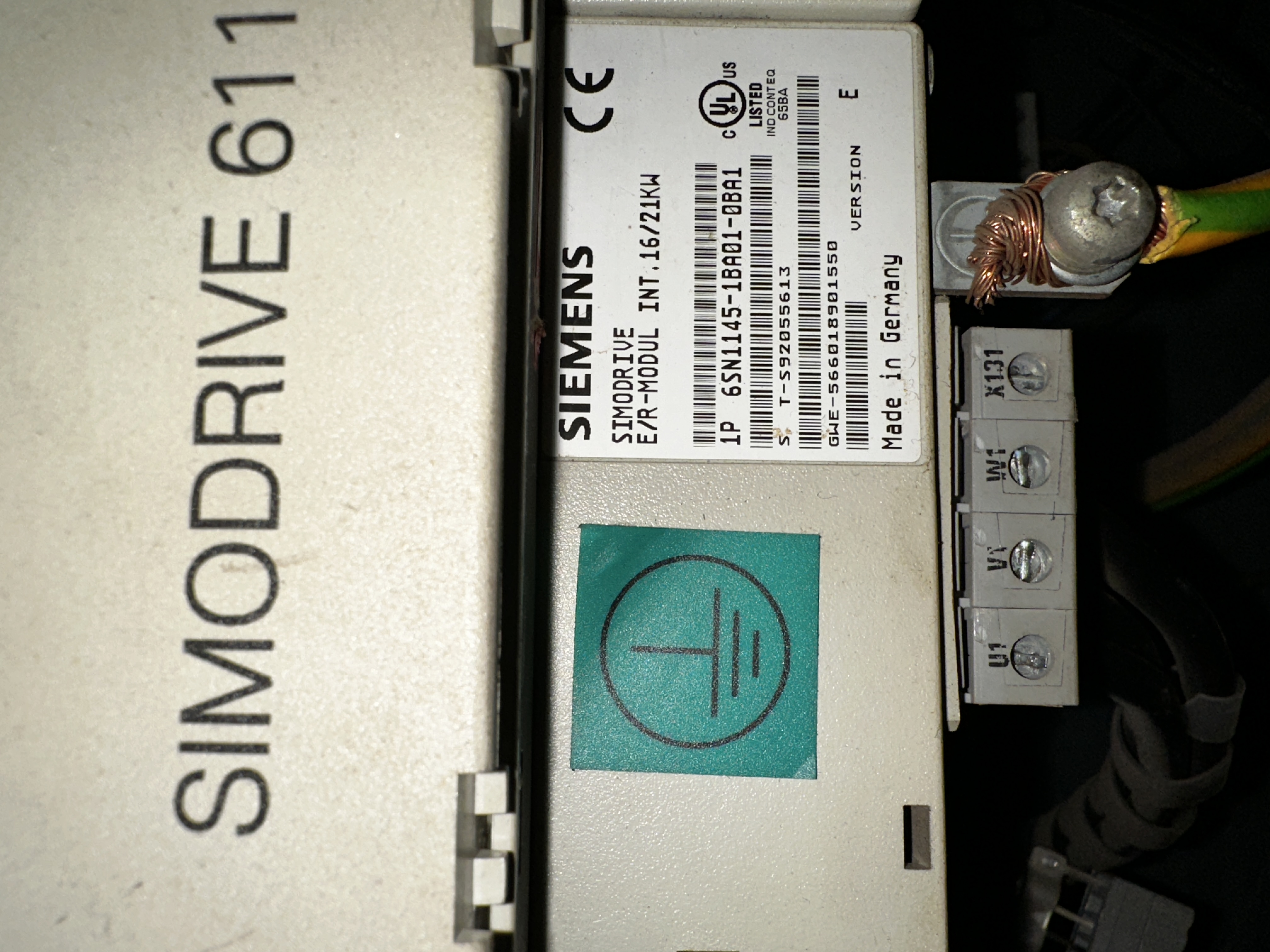 6SN1145-1BA01-0BA1 SİEMENS 16/21KW ER MODÜL