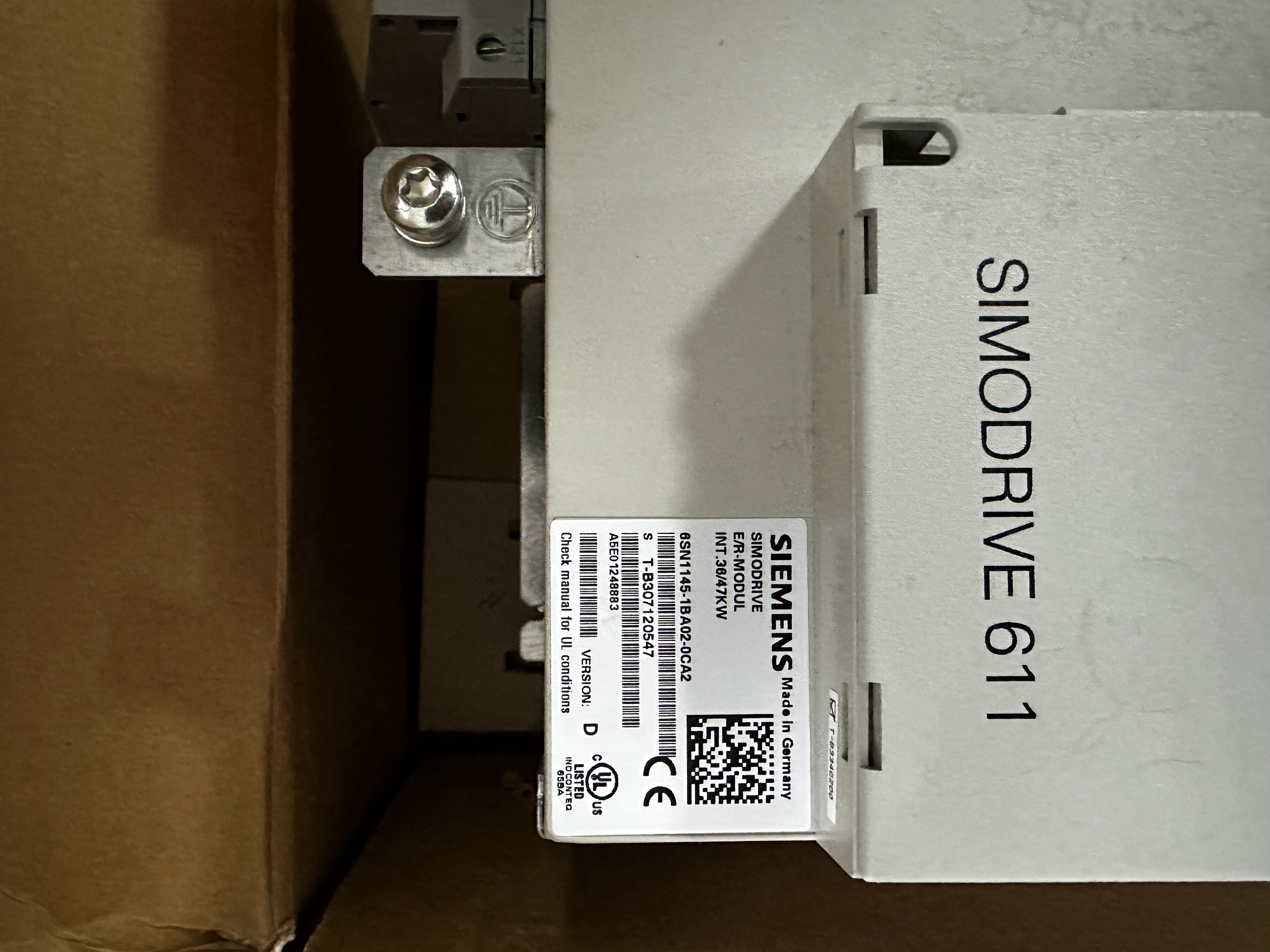 6SN1145-1BA02-0CA2 611 A/D I/R MODULE 36KVA