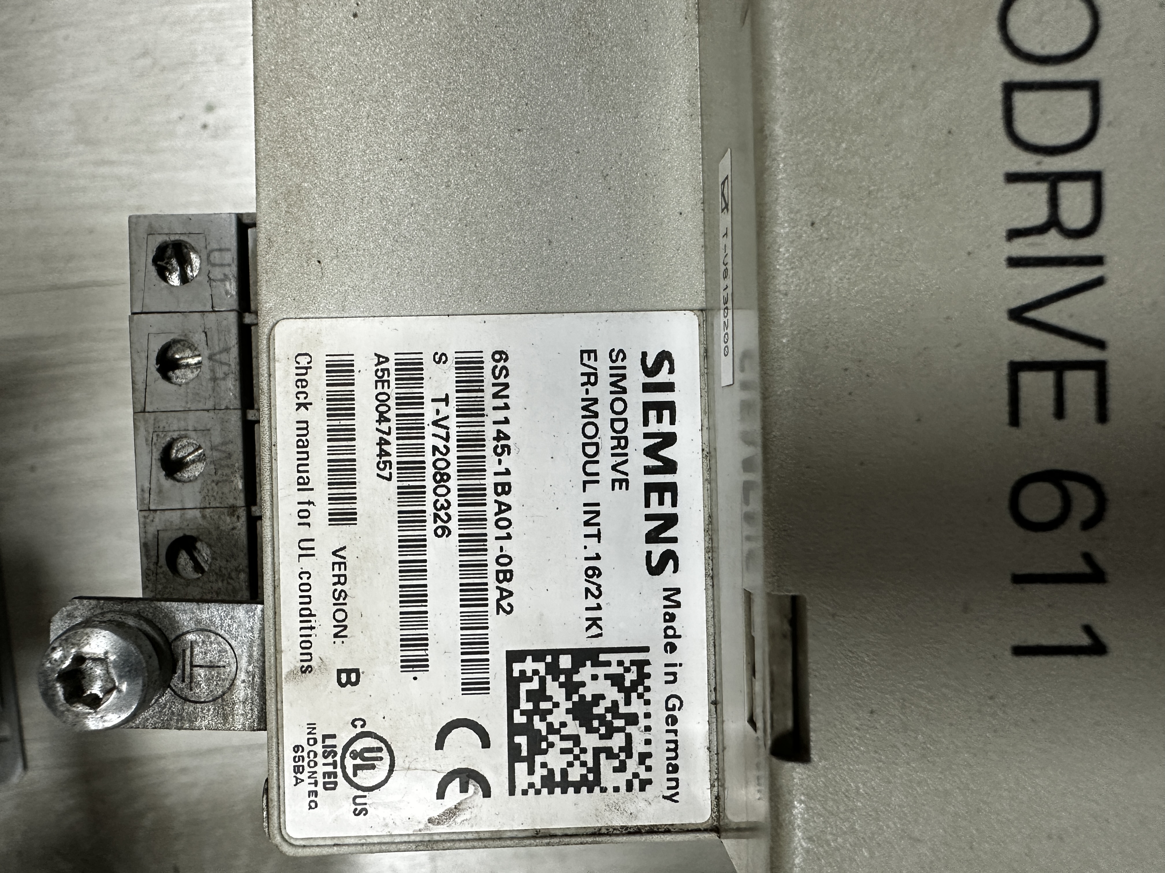 6SB1145-1BA01-0BA2 SİEMENS 16/21KW ER MODÜL